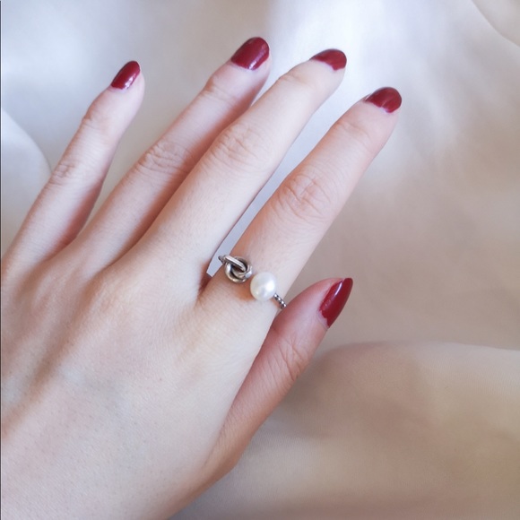 🆕 vintage look pearl ring - Picture 4 of 4